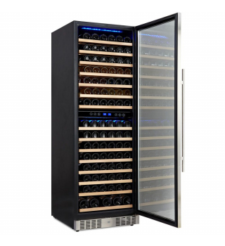 160 Bottle Built-in or Free-standing Wine Cooler